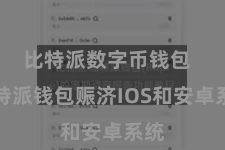 比特派数字币钱包  比特派钱包赈济IOS和安卓系统